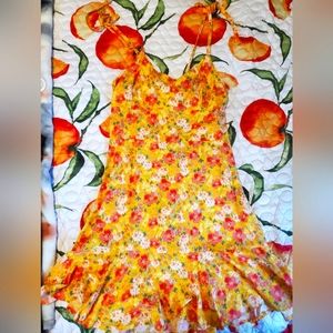 Wild Fable sz M Yellow Dress